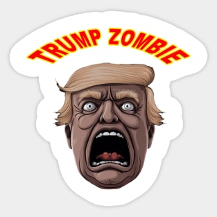 Trump Zombie 2024 Sticker